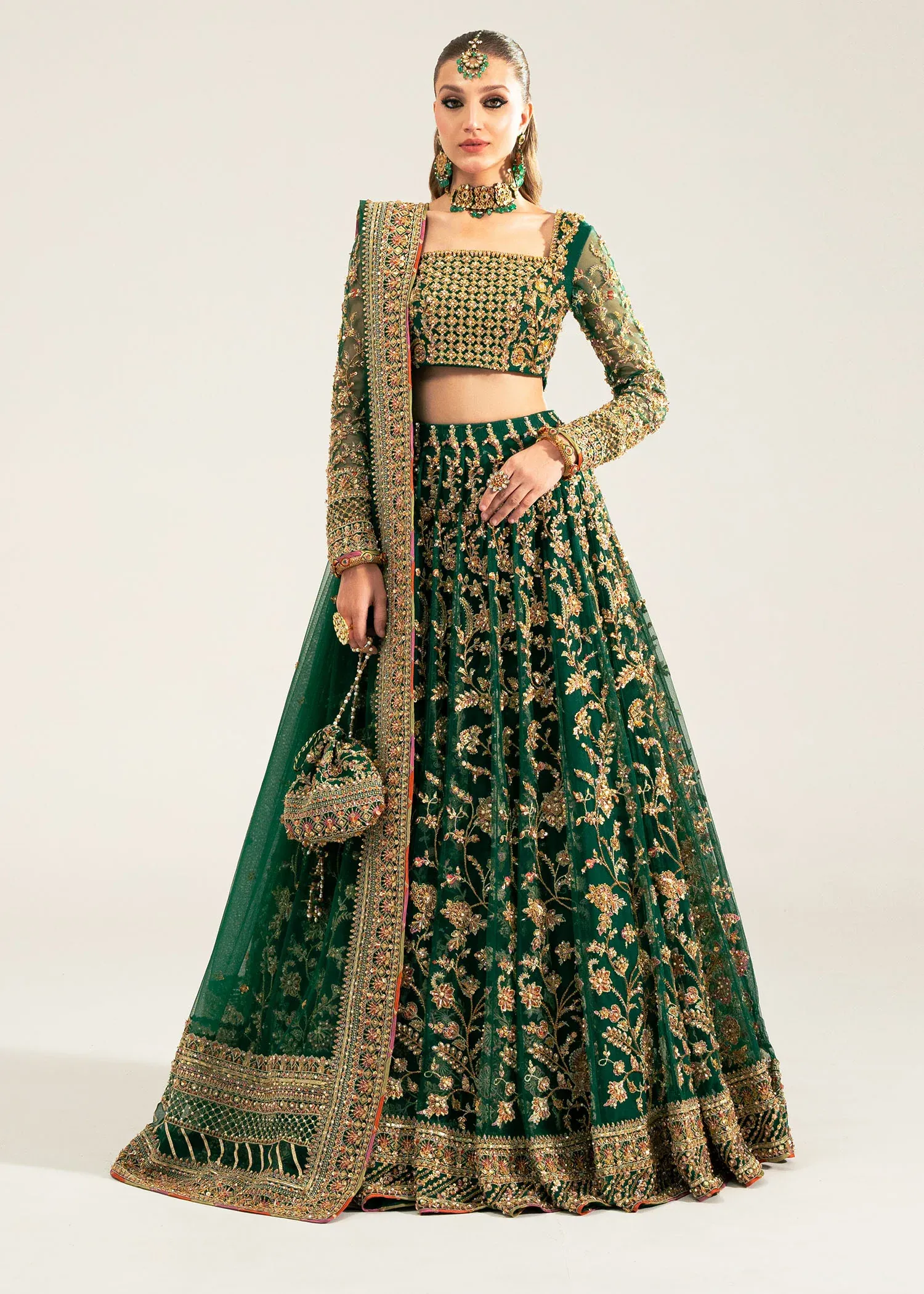 Kanwal Malik Sajni Wedding Festive Net Embroidered Unstitched Collection SUKHAN