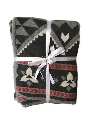 Knit Sherpa Baby Blanket, Lost Trail, by Pendleton