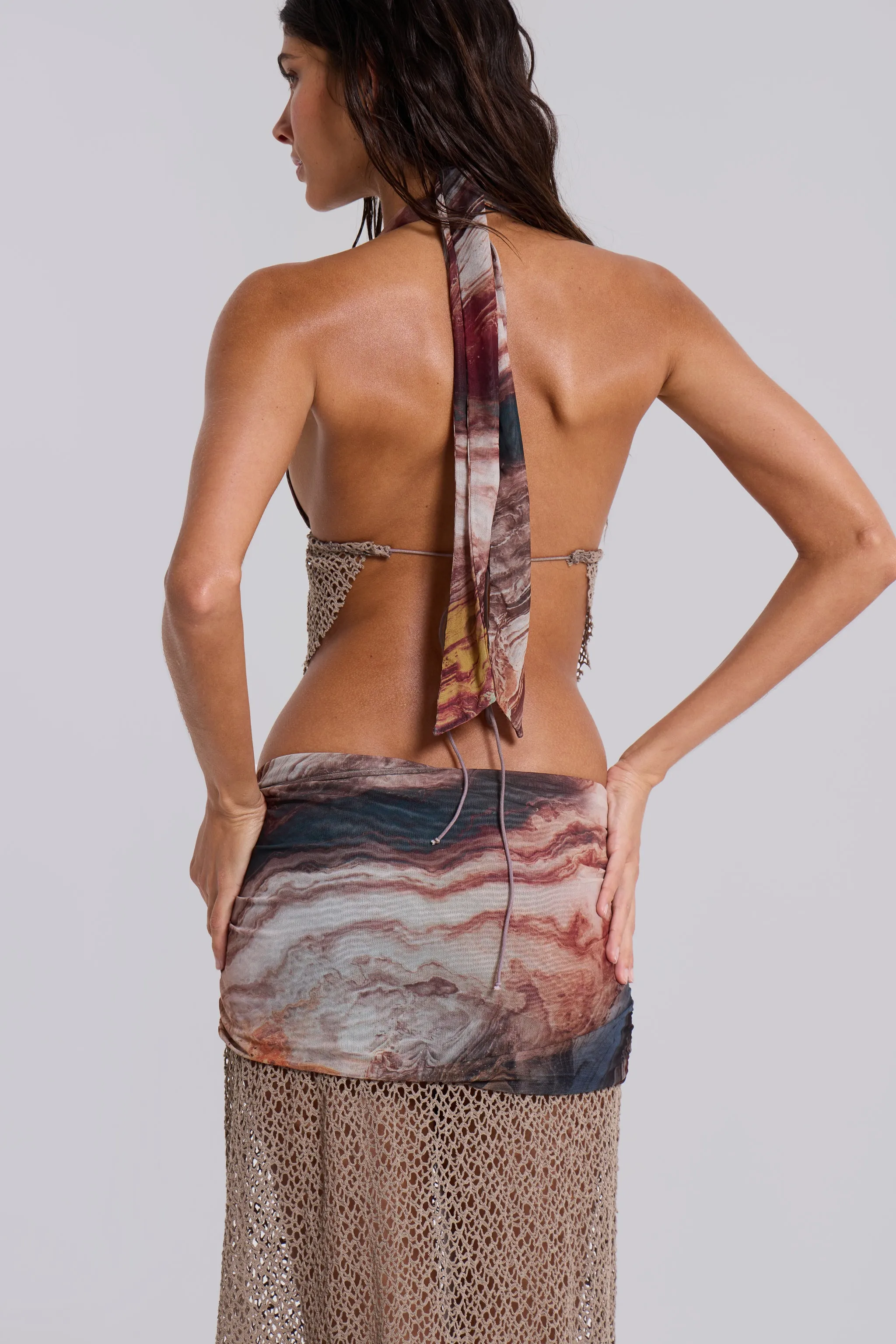 Kumina Hankerchief Plunge Top