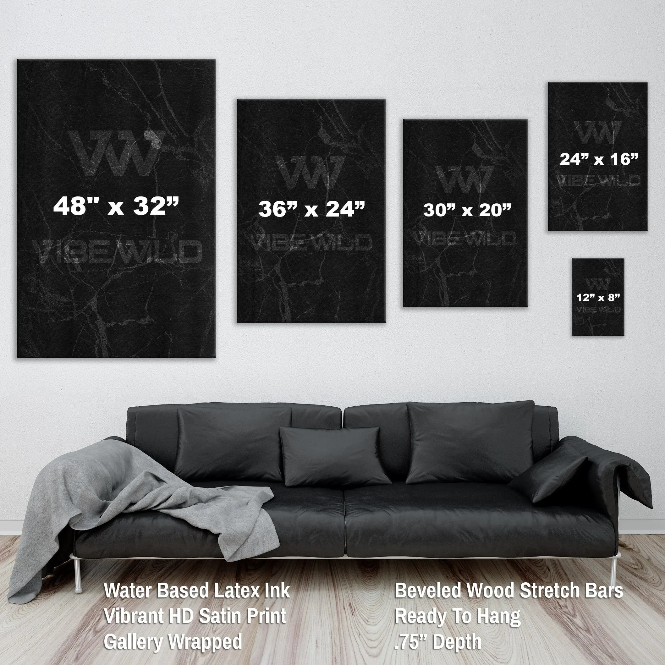 Kurt Cobain Canvas Art Abstract Colors