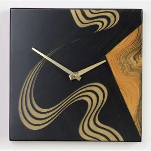 Kyoto Square Wall Clock by Grant Noren
