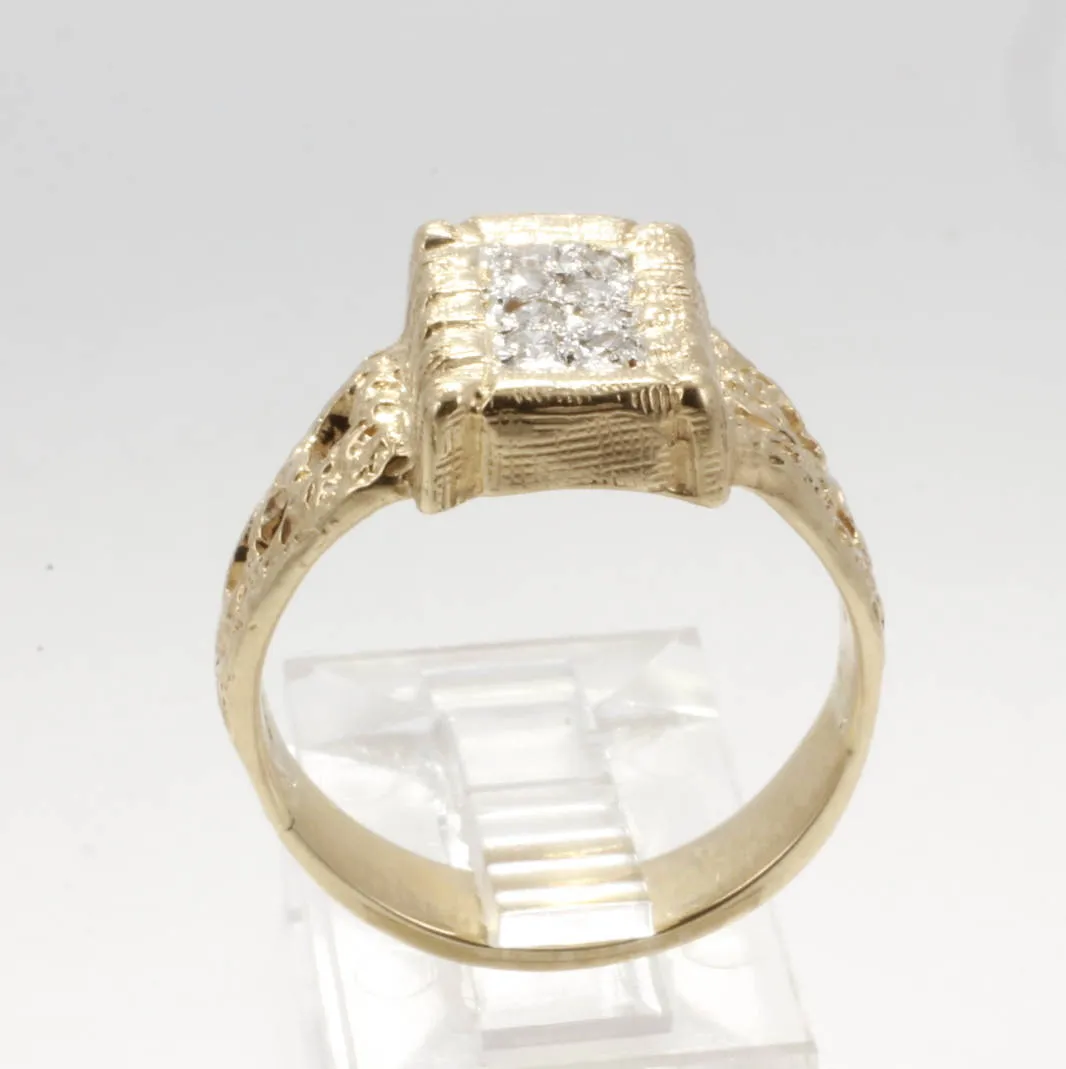 Ladies Diamond Cotton Bale Ring
