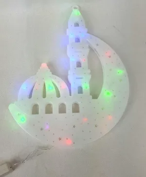 Lantern/Moon RGB Led Lights for Ramadan Eid Festival 12"