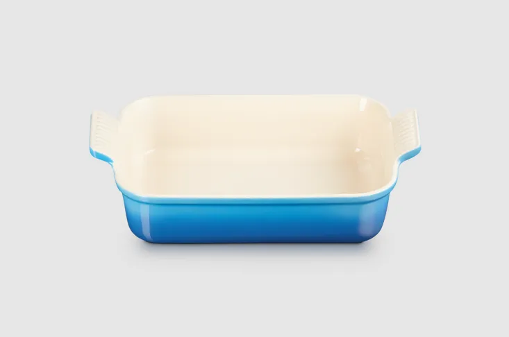 Le Creuset Stoneware Heritage Rectangular Dish - 26CM Marseille Blue
