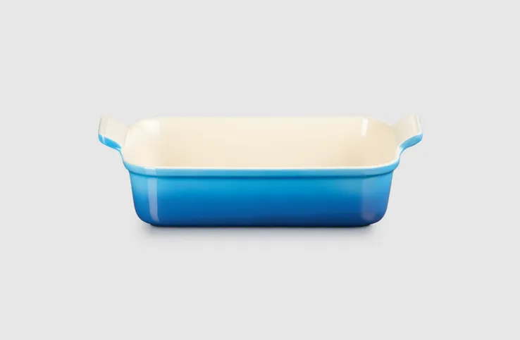 Le Creuset Stoneware Heritage Rectangular Dish - 26CM Marseille Blue