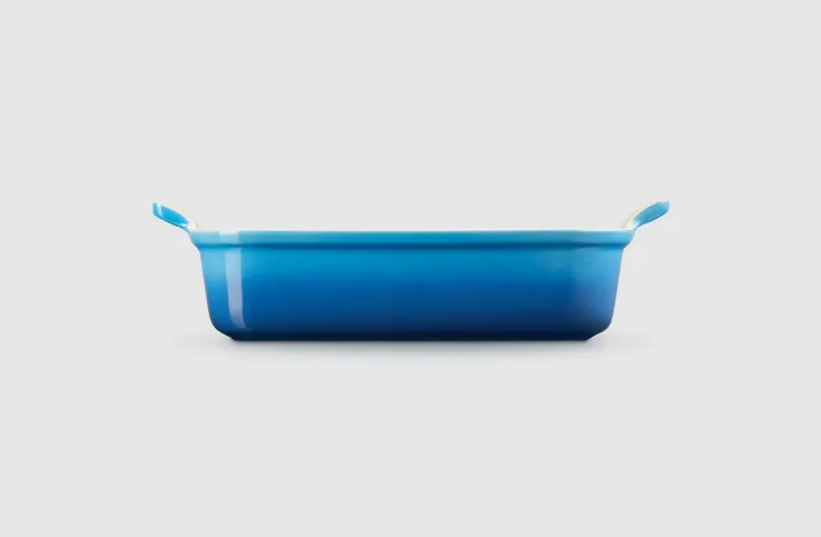 Le Creuset Stoneware Heritage Rectangular Dish - 26CM Marseille Blue