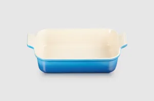Le Creuset Stoneware Heritage Rectangular Dish - 26CM Marseille Blue