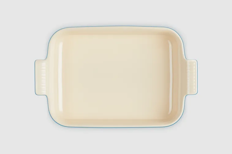 Le Creuset Stoneware Heritage Rectangular Dish 32CM/4L - Azure