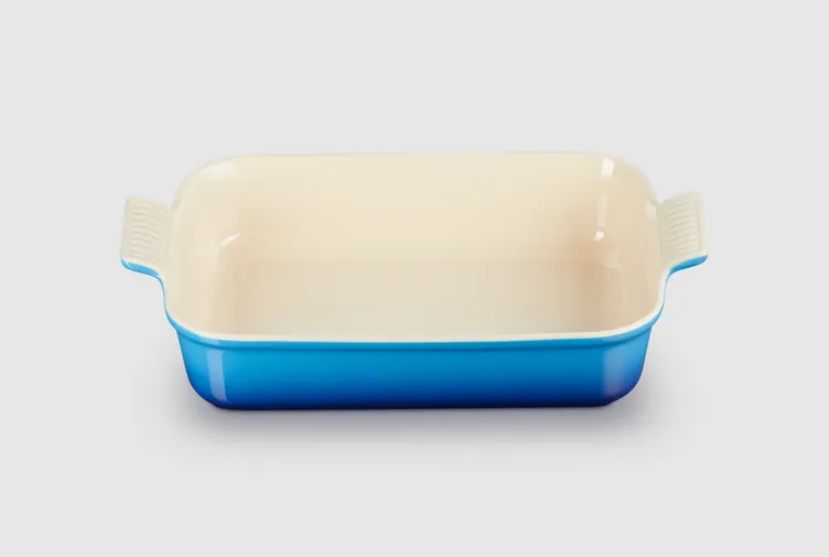 Le Creuset Stoneware Heritage Rectangular Dish 32CM/4L - Azure