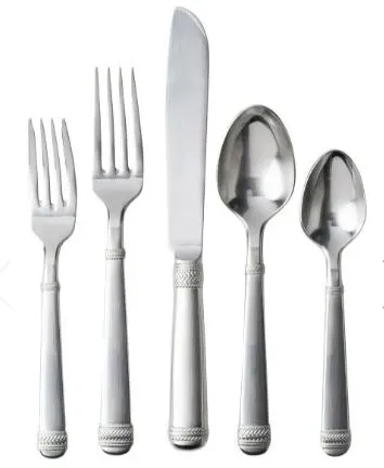 Le Panier Bright Satin 5pc Place Setting