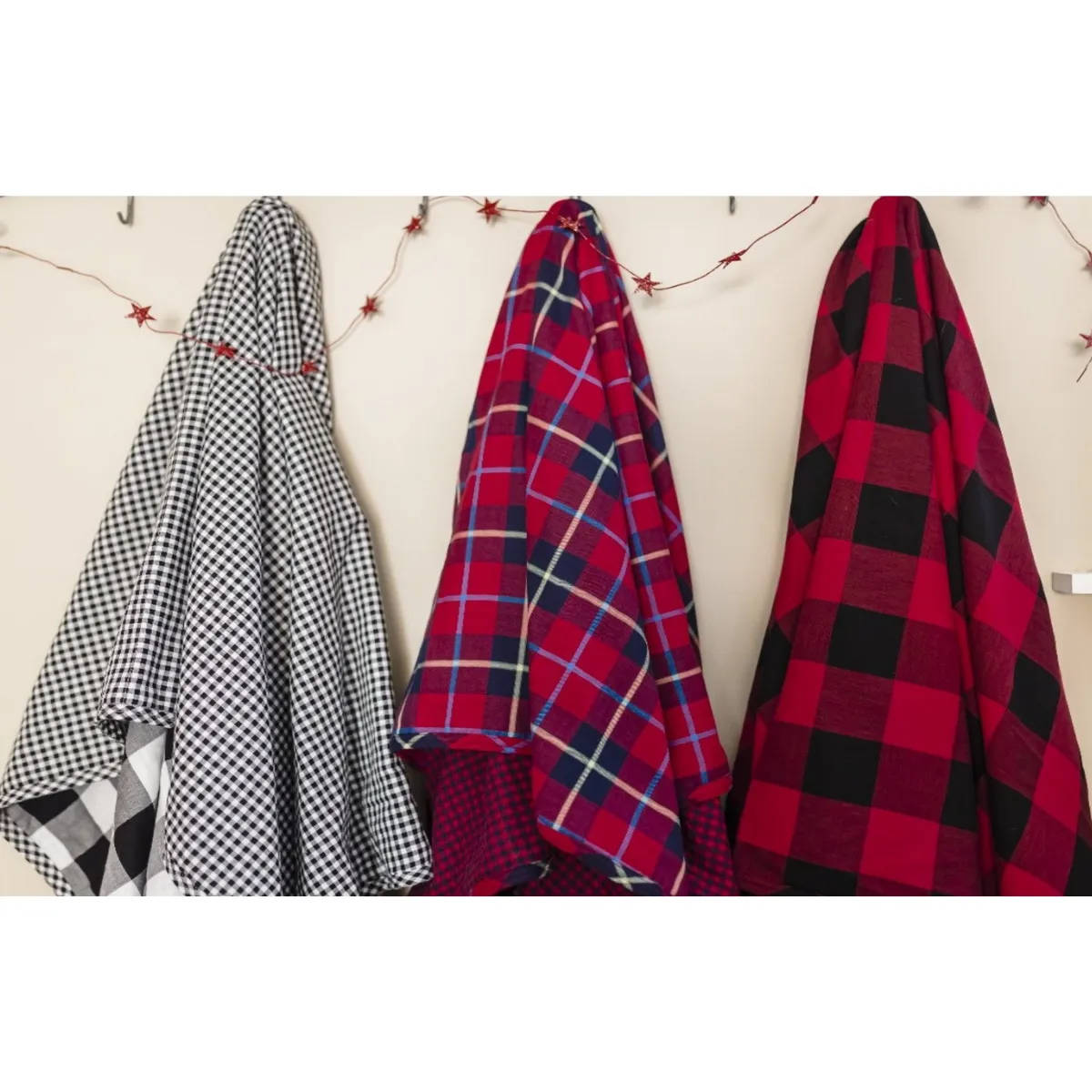 Lifetime Blanket (Toddler Blanket) - Red and black buffalo check