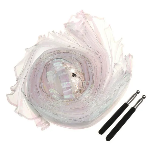Light Up Angel Wings with Telescopic Wands, Belly Dance Wings, Festival Costume Accessory, Light Up Costumes
