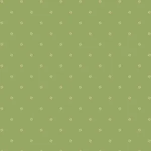 Little Gems Bow Ties Sage Green Fabric 1261-G