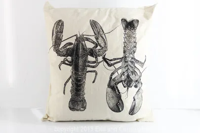Lobster Decorative Pillow Large