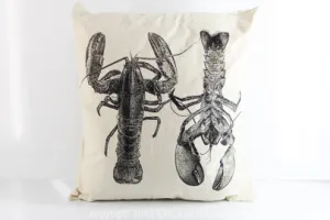 Lobster Decorative Pillow Large