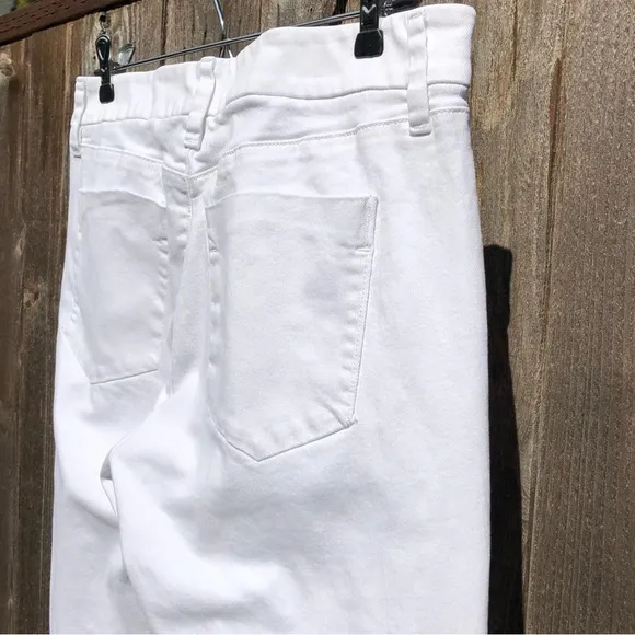 Loft white modern skinny ankle Jean size 28/6