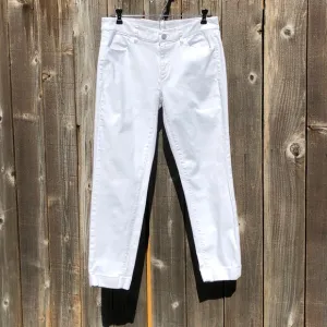 Loft white modern skinny ankle Jean size 28/6