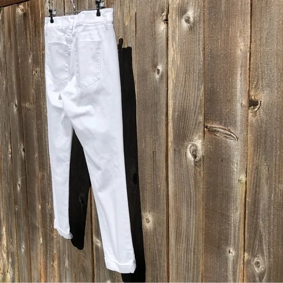 Loft white modern skinny ankle Jean size 28/6