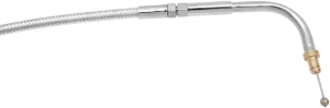 Magnum 5216HE Polished Stainless Steel High Efficiency Braided Clutch Cable - 64 7/16in.