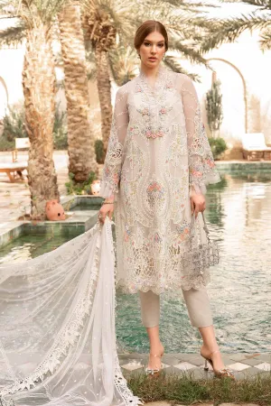 Maria.B Luxury Lawn Embroidered 3 Pc Unstitched D-2405-A Eid Collection