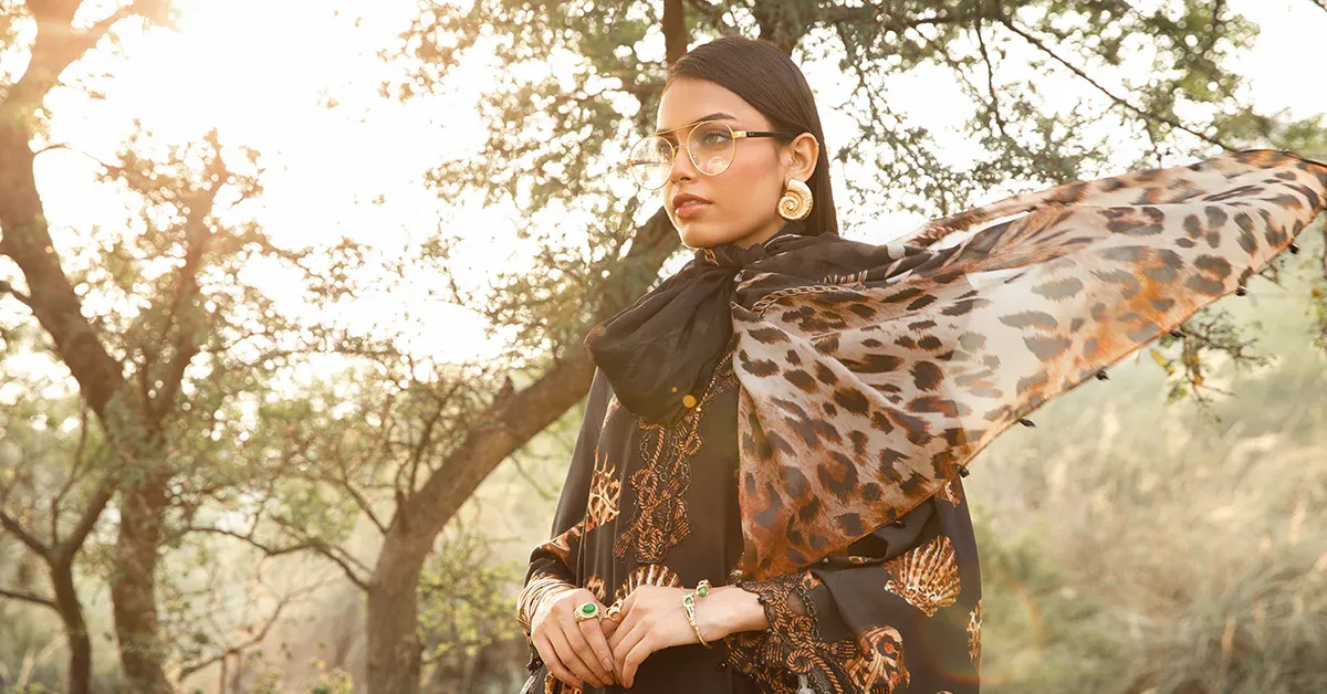 Maria.B Mprints Embroidered Lawn Unstitched Suit MPT 2410-B