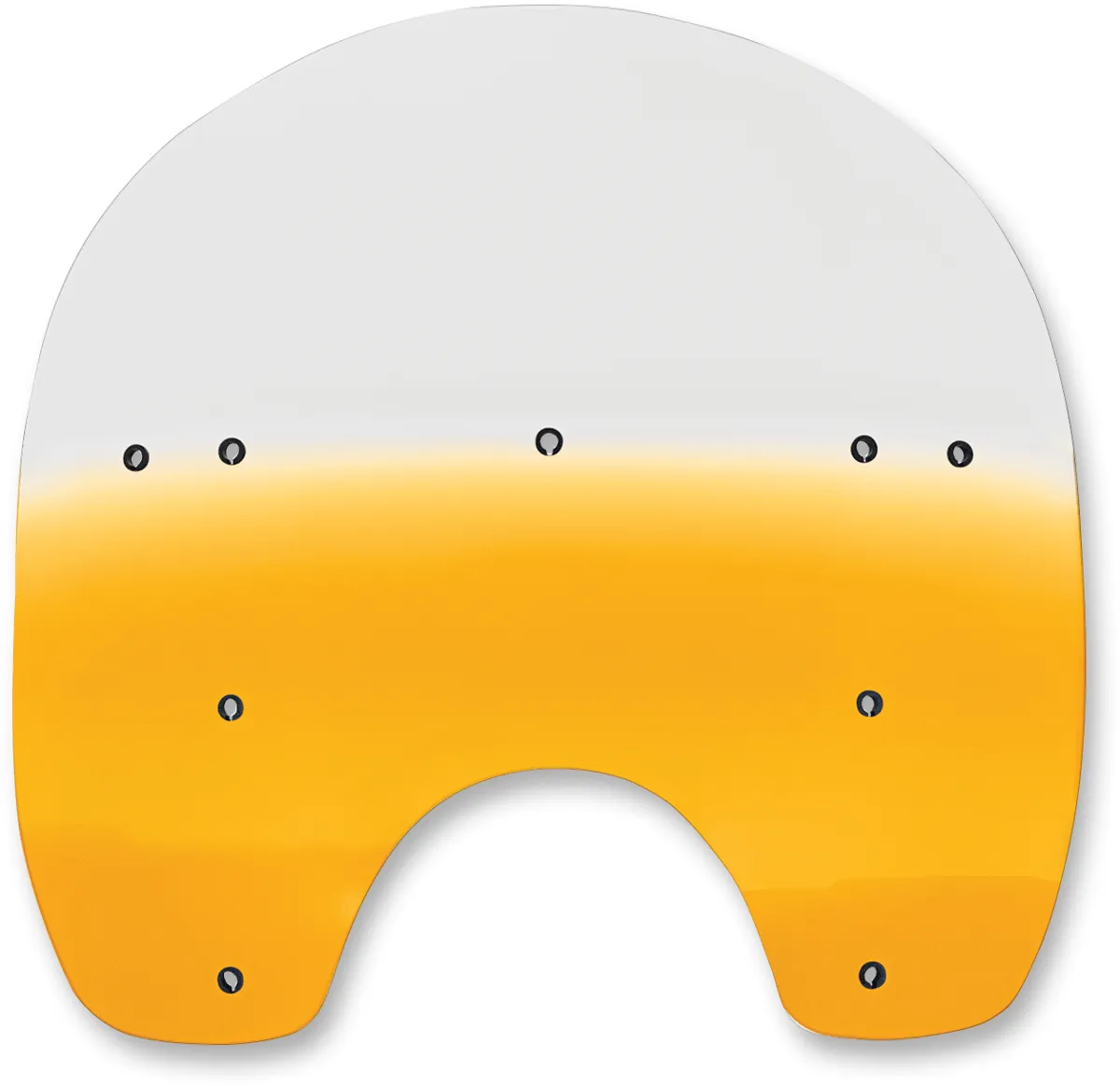 Memphis Shades MEP6257 Replacement Plastic for HD Detachable Compact Windshield - 17in. - Gradient Burnt Orange
