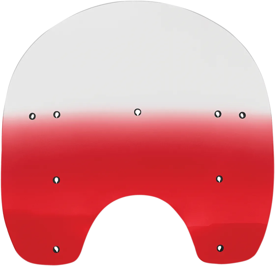 Memphis Shades MEP6257 Replacement Plastic for HD Detachable Compact Windshield - 17in. - Gradient Burnt Orange