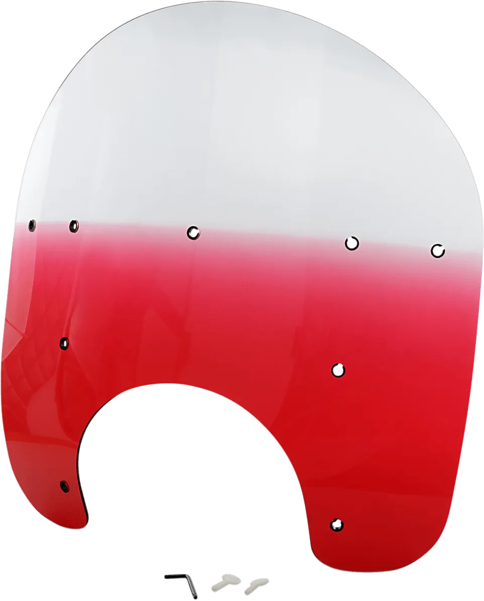Memphis Shades MEP6355 Replacement Plastic for HD Detachable Compact Windshield - 19in. - Gradient Yellow
