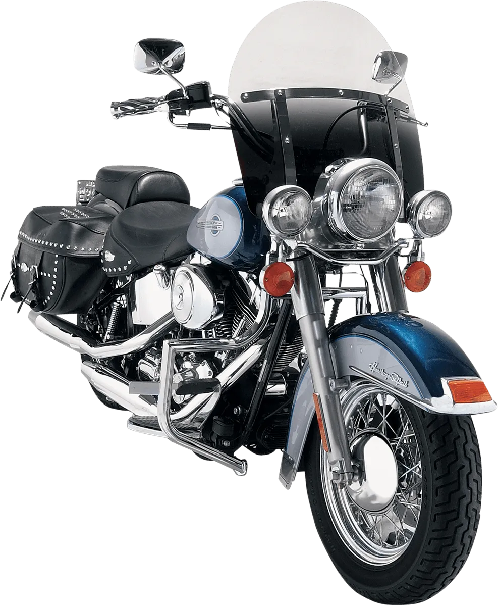 Memphis Shades MEP6461 Replacement Plastic for HD Detachable King Size Windshield - 21in. - Gradient Black