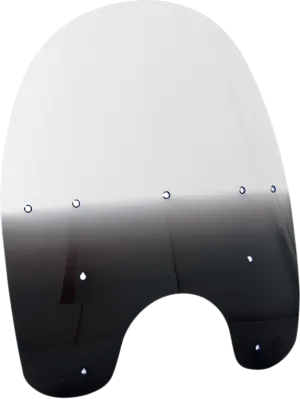 Memphis Shades MEP6461 Replacement Plastic for HD Detachable King Size Windshield - 21in. - Gradient Black