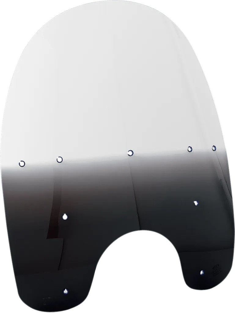 Memphis Shades MEP6461 Replacement Plastic for HD Detachable King Size Windshield - 21in. - Gradient Black