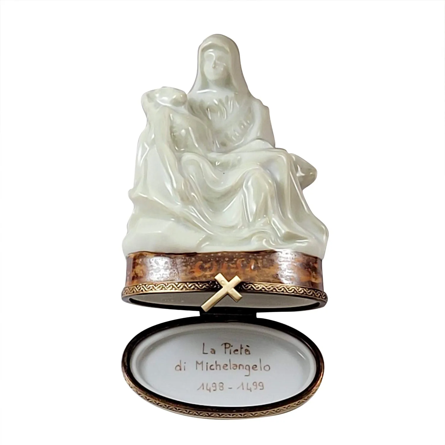 Micheangelo Limoges Box: La Peita Vatican