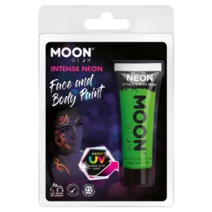 Moon Glow Intense Neon Uv Face Paint, Green