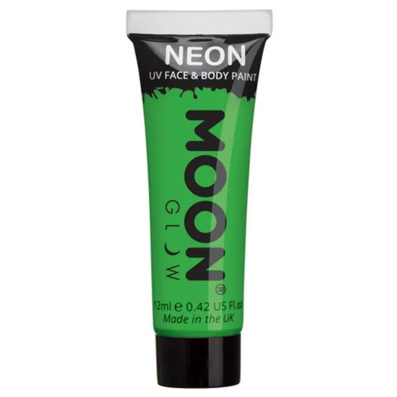 Moon Glow Intense Neon Uv Face Paint, Green