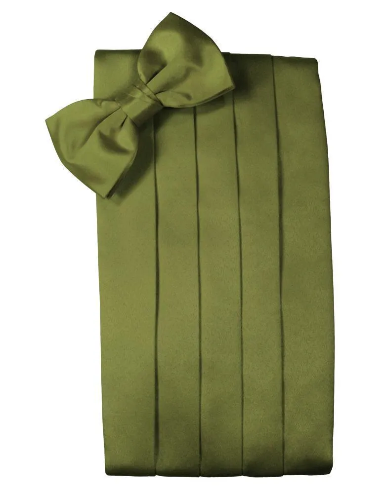 Moss Luxury Satin Cummerbund