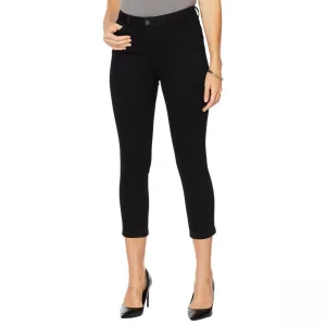 MOTTO Women's Modern Stretch Denim 5-Pocket Cropped Jeans