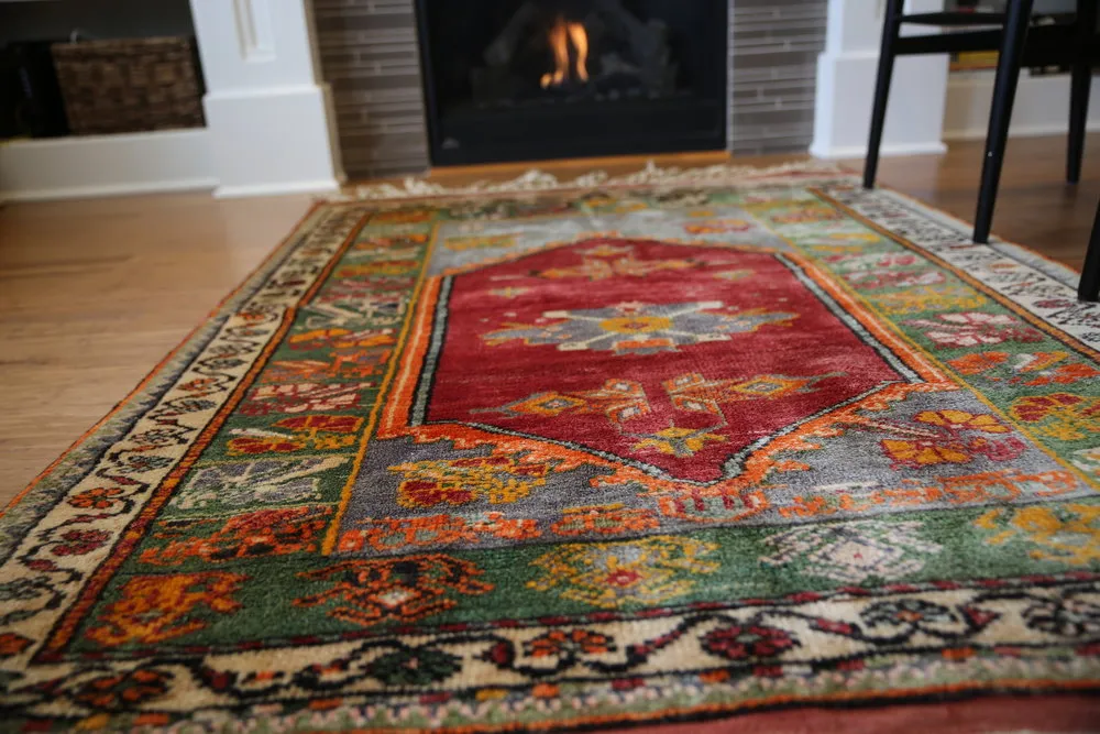 Old Milas Rug 4.2x6.2ft