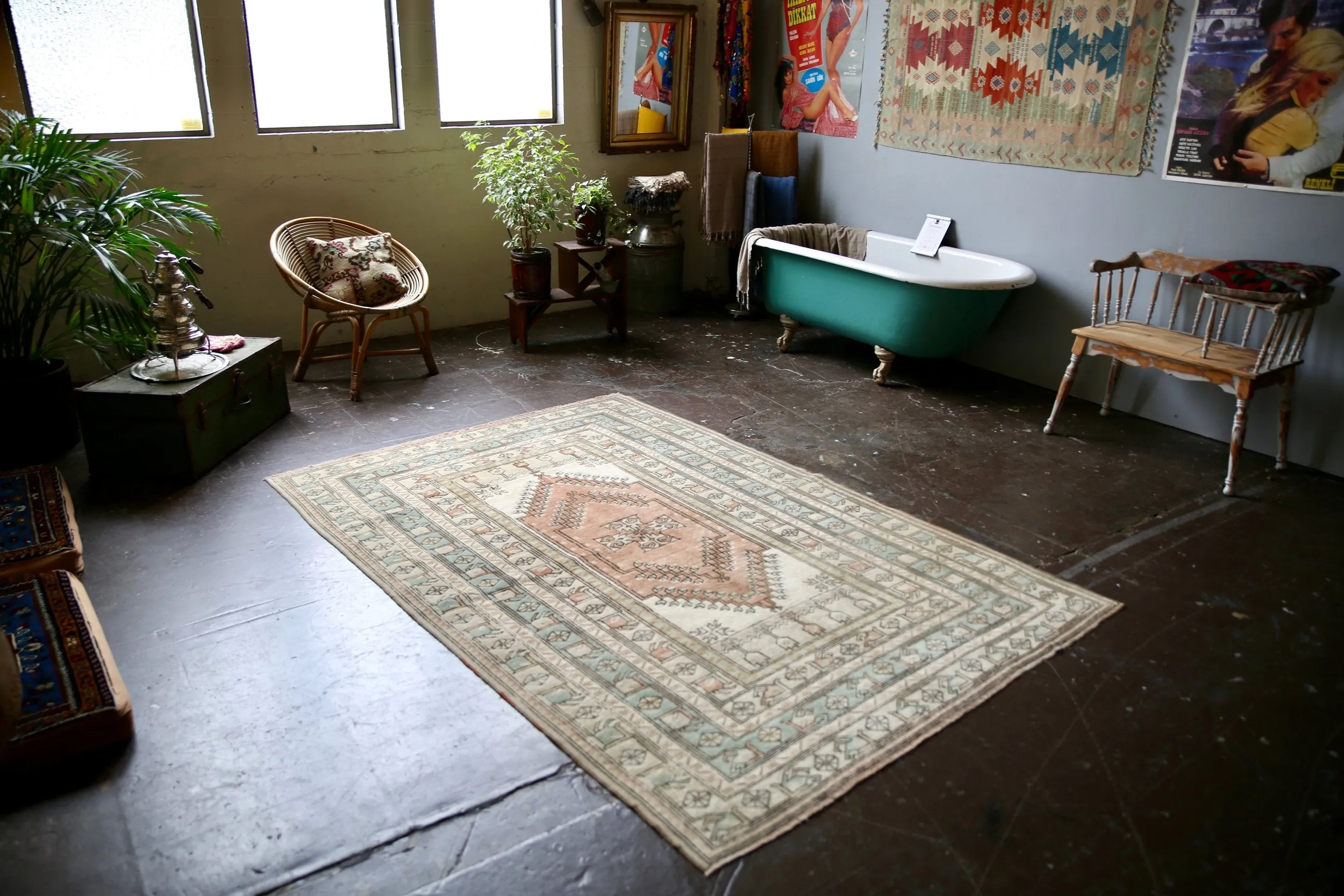 Old Milas Rug 5.3ftx7.9ft