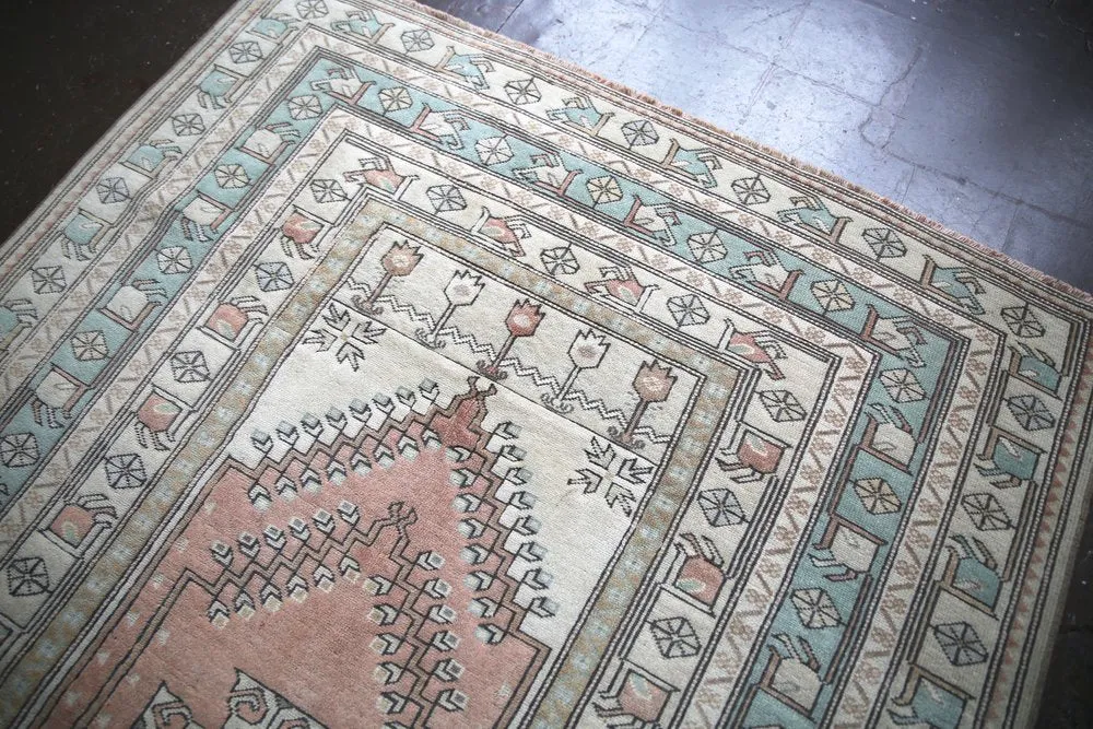 Old Milas Rug 5.3ftx7.9ft