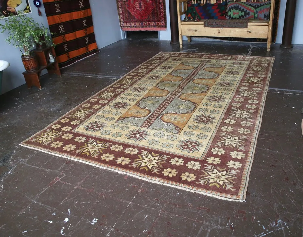 Old Milas Rug 7ftx10.9ft
