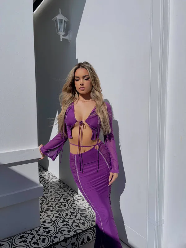 Outcast - Maddy Set in Purple