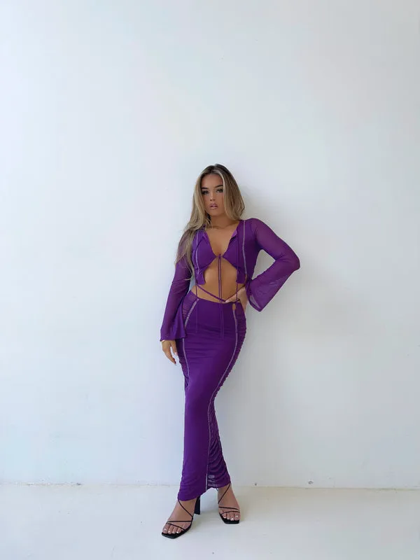 Outcast - Maddy Set in Purple