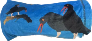 Oyster Catcher Bird Blanket