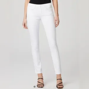 PAIGE Denim Skyline Ankle Peg Jeans Mid-Rise White Size 32
