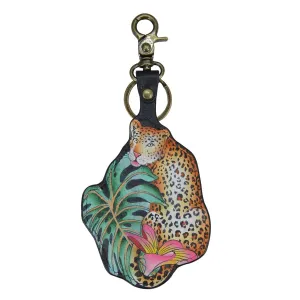Painted Leather Bag Charm K0032 - Keycharms
