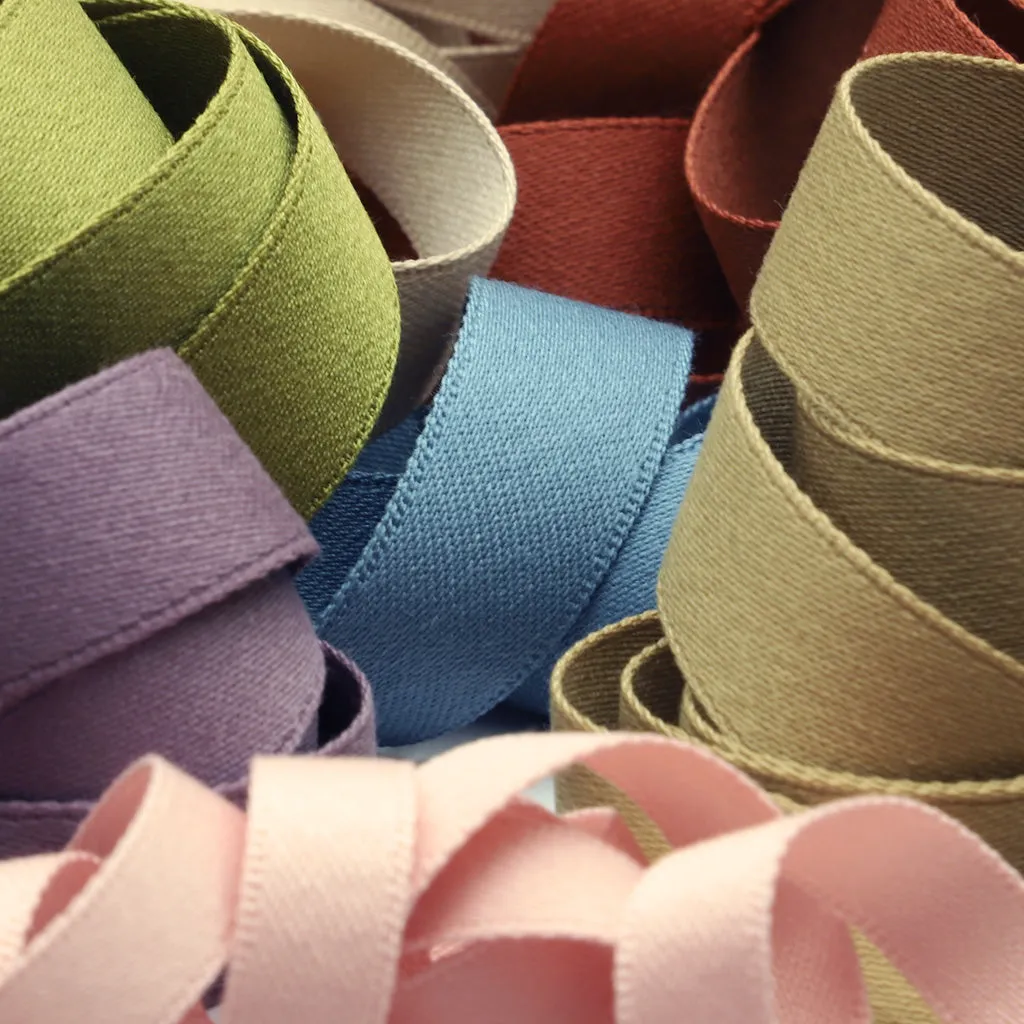 Polyester Spun Double-Face Satin Ribbon #95 Formal Navy
