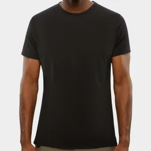 Premium Ribbed Neck Cotton Blend Fitted Blanks /  1 Color