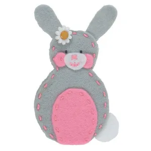 Rabbit Finger Puppet Felt Appliqu?® Craft Kit Needlecraft Kits Canvases 9 cm