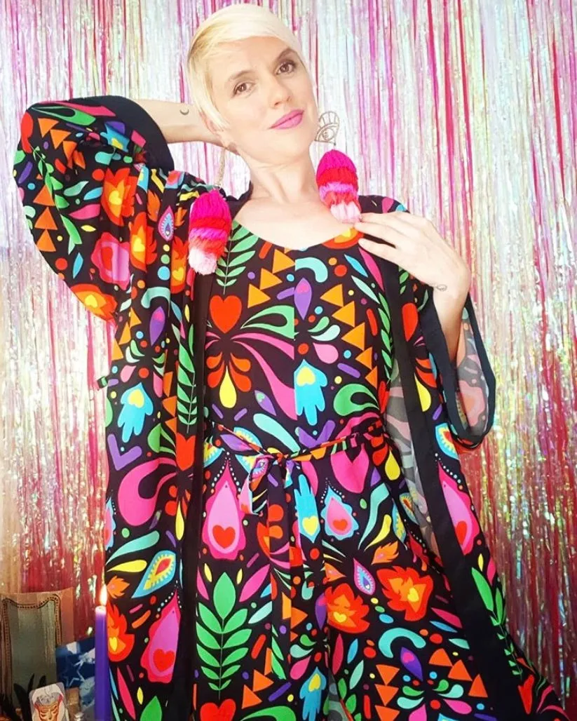 Rainbow Black Robe in Femina Magicae