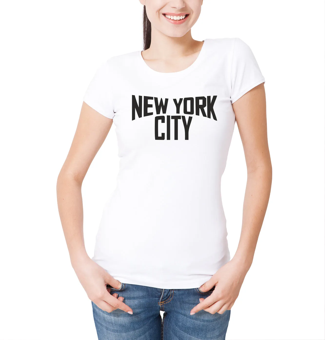 Reality Glitch New York City Womens T-Shirt